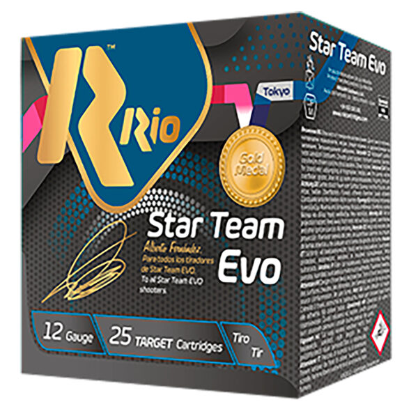 Rio Ammunition STT28LT8 Star Team EVO 12 Gauge 2.75″ 1 oz 8 Shot 25 Per Box/10 Cs