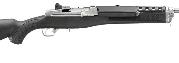 Ruger 5805 Mini-14 Ranch 223 Rem/5.56 NATO 5+1 18.50″ Matte Stainless Steel Barrel, Matte Stainless Steel Drilled & Tapped Receiver, Black Synthetic Fixed Stock, Right Hand