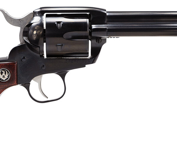 Ruger 5101 Vaquero  Medium Frame 45 Colt (Long Colt) 6rd 5.50″ Blued Steel Barrel, Cylinder & Frame, Hardwood Grip, Transfer Bar Safety, Exposed Hammer