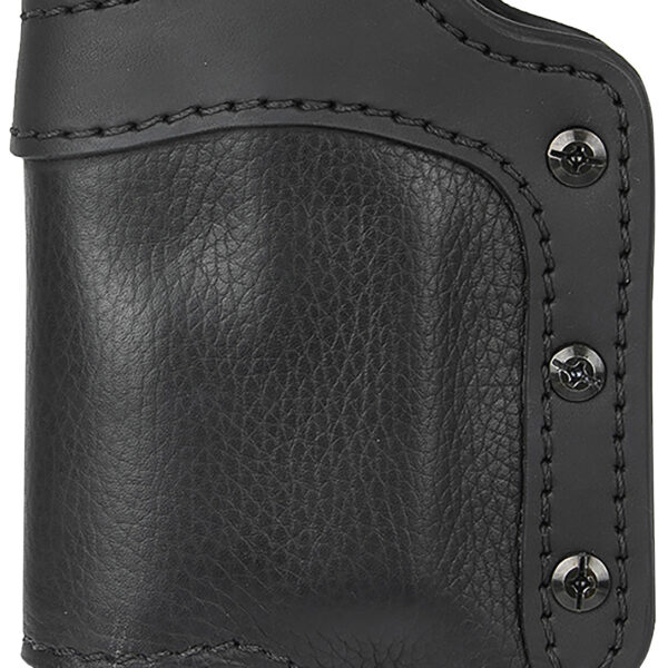 1791 Gunleather UCLB21NSBR Ultra Custom Light Bearing OWB Size 2.1 Night Sky Black Leather Belt Loop Compatible w/Glock 17/S&W M&P Shield/Springfield XD Right Hand
