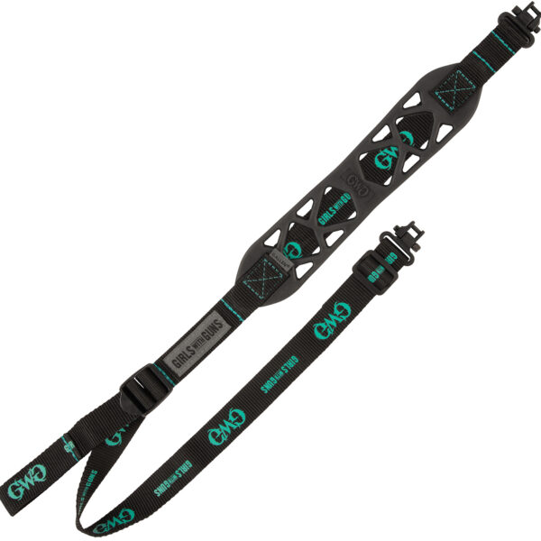 Girls With Guns 8274 Black Label  Black Rubber 22.50″-39″ OAL Adjustable