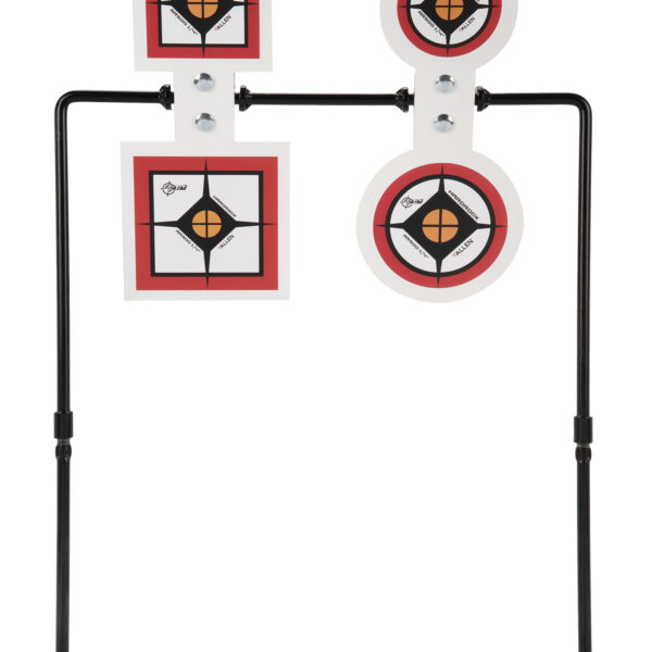 EZ-Aim 15593 Hardrock Spinner  AR500 Round Target & Stand .25″ Thick