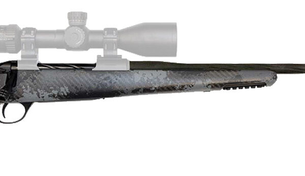 Fierce Firearms FRG65PRC24BU Twisted Rage Full Size 6.5 PRC 3+1 24″ Black Cerakote Fluted Threaded Barrel, Black Cerakote Steel Receiver, Urban Camo C3 Carbon Rage w/Pic Rail Carbon Fiber Stock