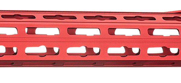 Strike Industries GRIDLOK-LITE-17-RED GridLok Lite with Quick Rail Detach System 17″L 1.57″D M-LOK Red Aluminum for AR-15