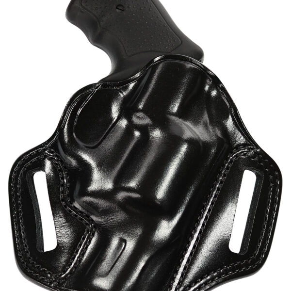 Galco CM834B Combat Master  OWB Black Leather Belt Slide Fits Glock 48 Fits S&W M&P Shield EZ Fits Glock 48 MOS Right Hand