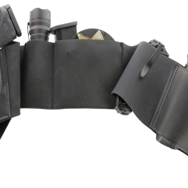 Galco UWBKXL2 UnderWraps 2.0 Black XL Leather/Nylon Handgun