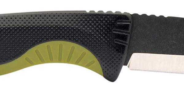 S.O.G SOG17410441 Aegis FX 3.70″ Fixed Drop Point Plain Stonewashed 4116 Krupp SS Blade Black w/Moss Green Accents GRN Handle, Includes Sheath