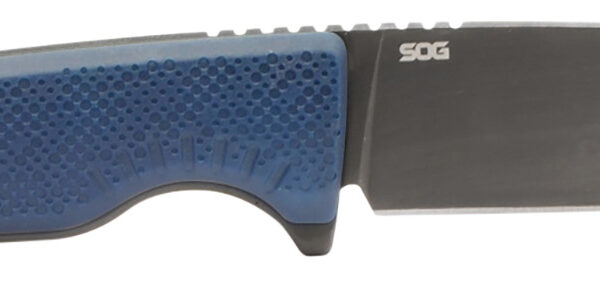 S.O.G SOG17790157 Altair FX  3.40″ Fixed Clip Point Plain Satin TiCN Cryo CPM 154 SS Blade, Squid Ink Black GRN Handle, Includes Sheath