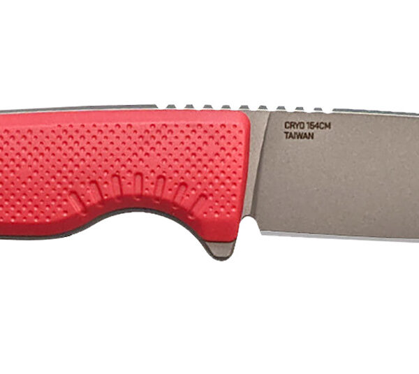 S.O.G SOG17790257 Altair FX  3.40″ Fixed Clip Point Plain Satin TiCN Cryo CPM 154 SS Blade, Canyon Red GRN Handle, Includes Sheath
