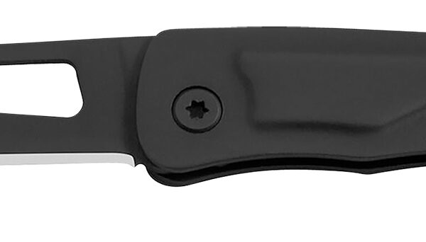 S.O.G SOG-CE1002-C Centi I 1.40″ Folding Straight Back Plain Black Hardcased Stainless Steel Blade/Black Stainless Steel Handle