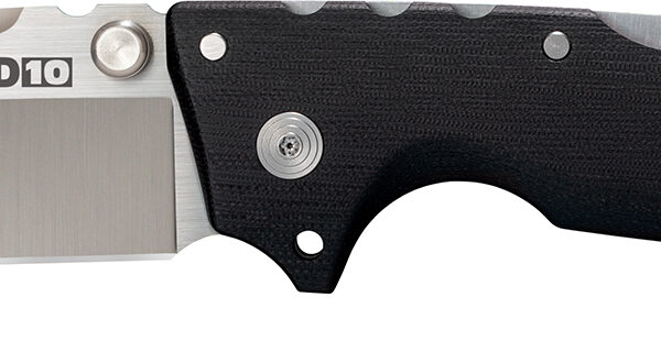 Cold Steel CS28DD AD-10  4″ Folding Drop Point Plain S35VN SS Blade/Black G10 Handle Includes Pocket Clip