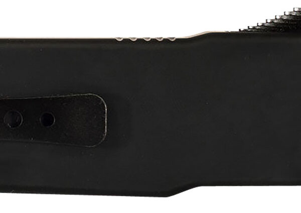 Templar Knife SABR321 Premium LW  Small 3″ OTF Drop Point Plain Black Oxide Stonewashed D2 Steel Blade, 4.50″ Black Aluminum Handle