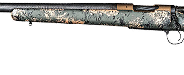 Christensen Arms 8010621000 Ridgeline FFT 7mm Rem Mag 3+1 22″ Carbon Fiber/Threaded Barrel, Burnt Bronze Cerakote, Green with Black/Tan Accents Stock, Left Hand