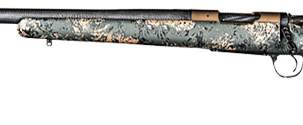 Christensen Arms 8010621300 Ridgeline FFT 300 Win Mag 3+1 22″ Carbon Fiber/Threaded Barrel, Burnt Bronze Cerakote, Green with Black/Tan Accents Stock, Left Hand