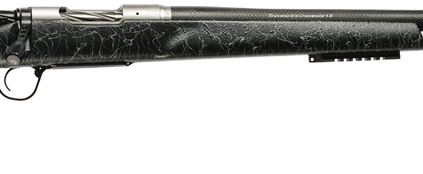 Christensen Arms 8011001301 Traverse  308 Win 4+1 20″ Threaded Barrel, Natural Stainless, Black with Gray Webbing Stock