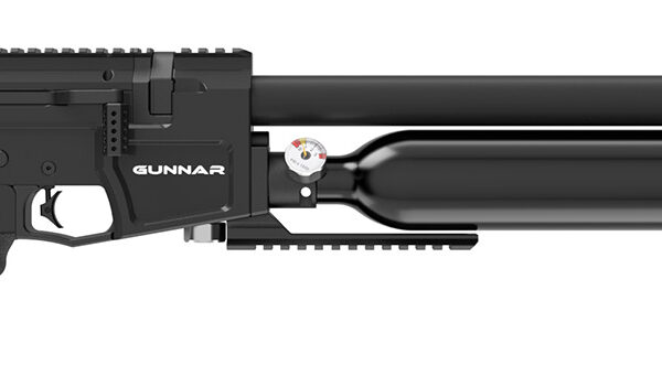 Crosman BPG25S Gunnar Air Rifle PCP 25 Black Black Receiver Black Adjustable Stock