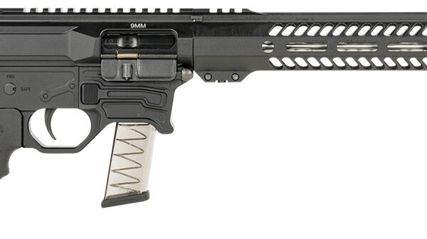 Rock River Arms BT91700V1 LAR-BT9G R9 Competition 9mm Luger 16″ Stainless, Black, RRA NSP-2 Stock & Hogue Grip