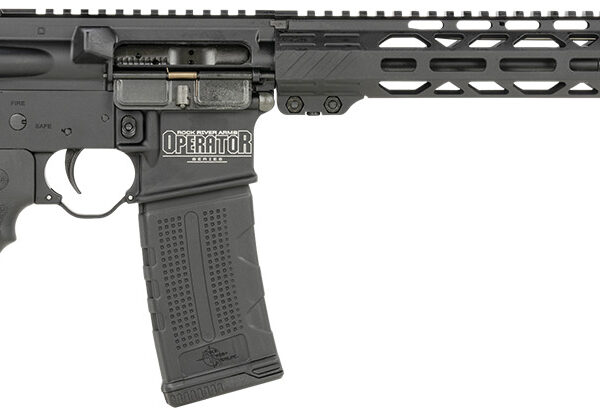 Rock River Arms OP1500 LAR-15M Operator ETR Carbine 5.56x45mm NATO 16″ 30+1, Black, RRA NSP-2 Stock & Hogue Grip, Carrying Case