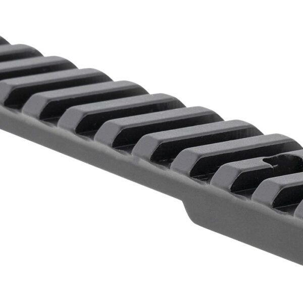 Talley PSM258763 Fierce Picatinny Rail  Black Anodized Short Action 20 MOA