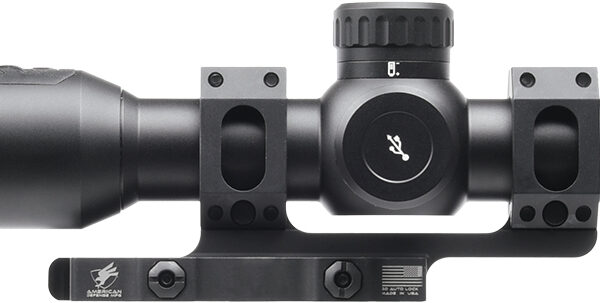 AGM Global Vision 3142455006DTL1 Adder TS50-384 Thermal Rifle Scope Black 4-32x50mm Multi Reticle, Digital 1x/2x/4x/8x Zoom 384×288, 50Hz Resolution