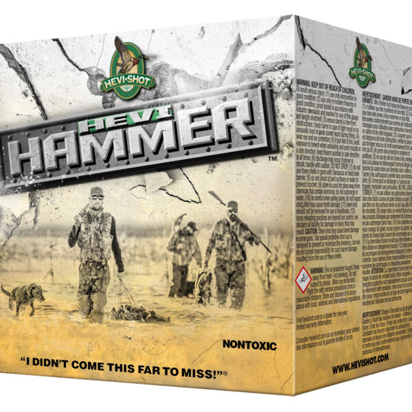 HEVI-Shot HS28304 HEVI-Hammer 12Gauge 3.50″ 1 1/2oz 4Shot 25 Per Box/10 Case