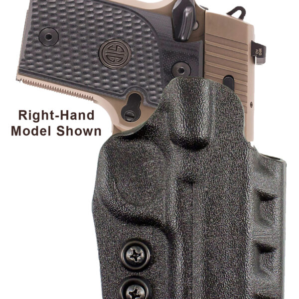 DeSantis Gunhide D94KB8WZ0 Cazzuto OWB Black Kydex Paddle Fits Springfield Prodigy w/wo Red Dot Fits 4.25-5″ Barrel Left Hand