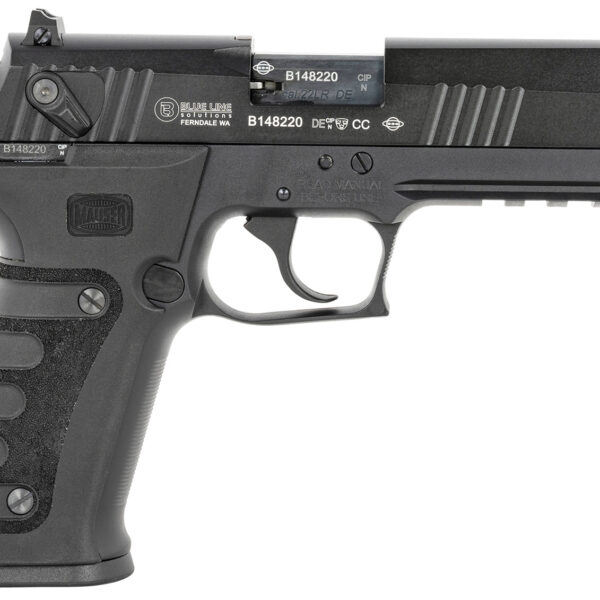 Mauser Rimfire 4010101 M20 22 LR 10+1 4″ Black Steel Barrel, Black Serrated Slide, Black Aluminum Frame w/Picatinny Rail, Black Molded Grip, Ambidextrous
