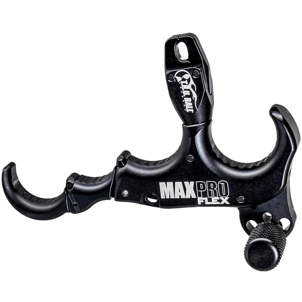 Tru Ball Max Pro Flex Release Black 4 Finger - Image 2