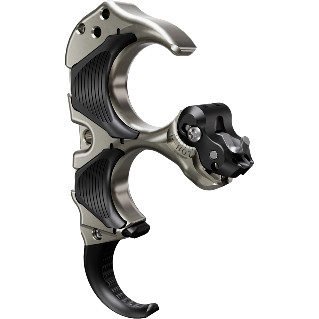 Tru Ball Aileron HBC Flex Release Black/Quick Silver Brass 3 Finger Medium - Image 2