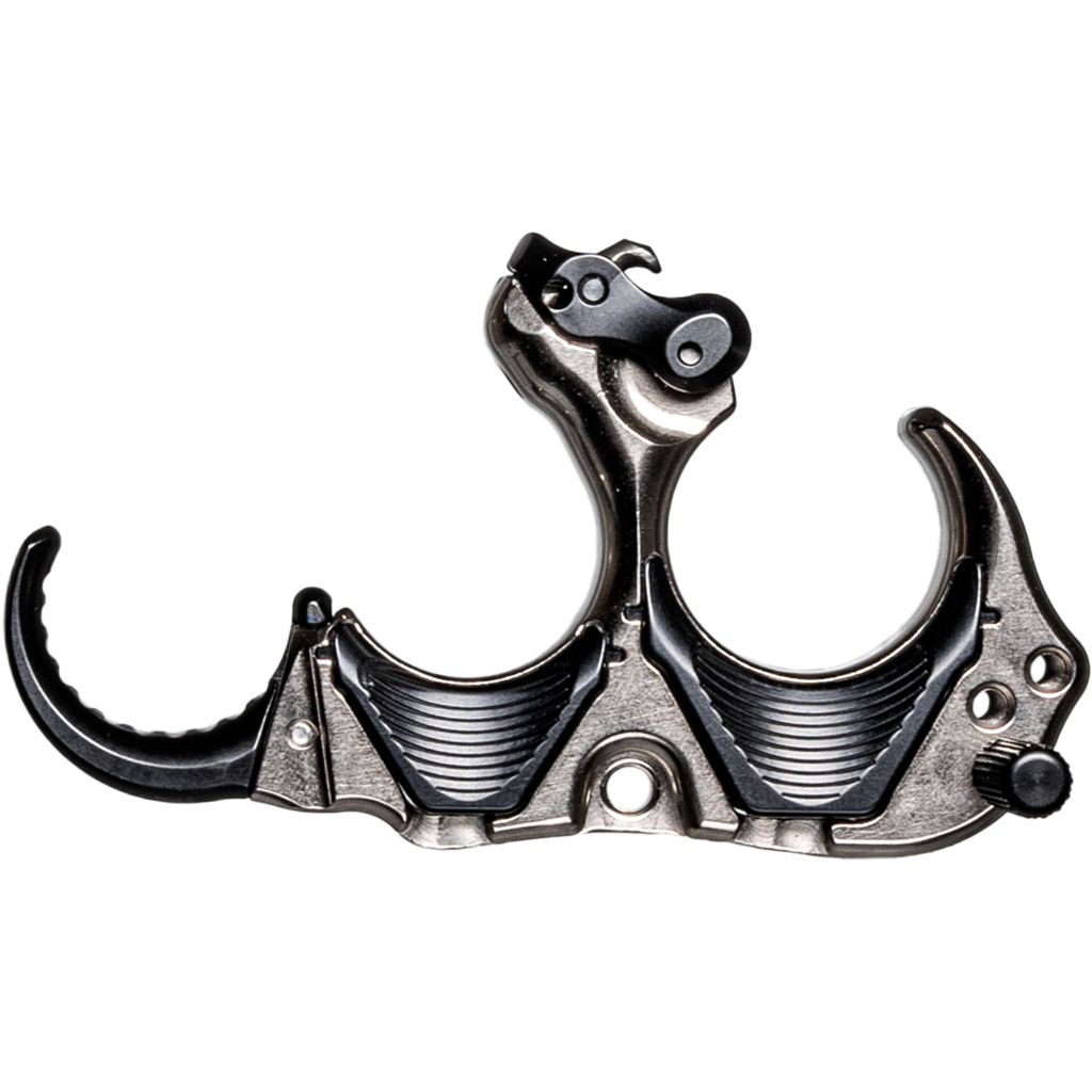 Tru Ball Aileron HBC Flex Release Black/Quick Silver Brass 3 Finger Medium