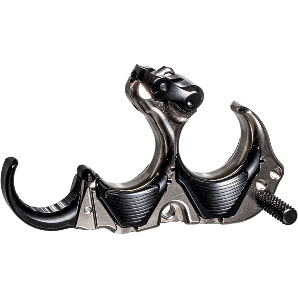 Tru Ball Aileron HBC Flex Release Black/Quick Silver Brass 3 Finger Medium - Image 3