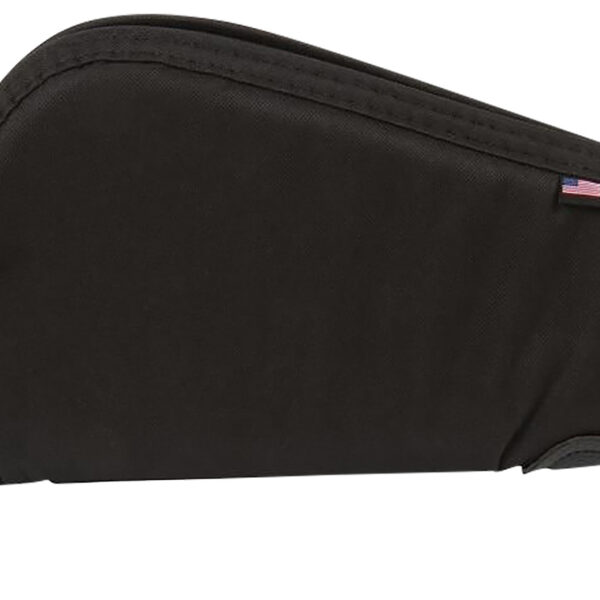 Allen 7411 Locking Handgun Case Black Endura, YKK Zippers & Foam Padding Includes 2 Keys 11″ L