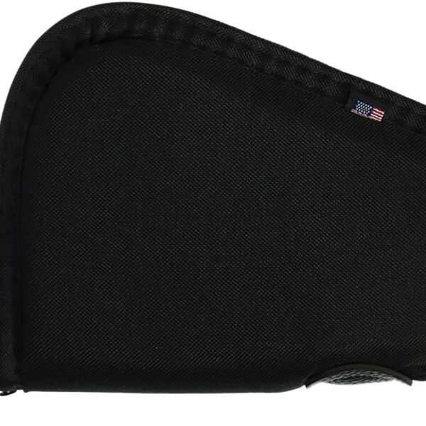 Allen 748 Locking Handgun Case Black Endura, YKK Zippers & Foam Padding Includes 2 Keys 8″ L