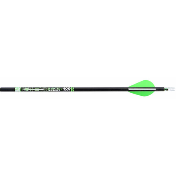 30-06 UFO Lighted Carbon Arrow  Green 30 in. 500 3 pk.