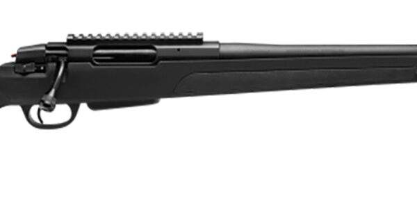 Stevens 18824 334  Full Size 243 Win 3+1 20″ Button Rifled Carbon Steel Barrel, Matte Black Carbon Steel Receiver w/Integrated Recoil Lug, Matte Black Synthetic Stock, Scope Mount, Right Hand