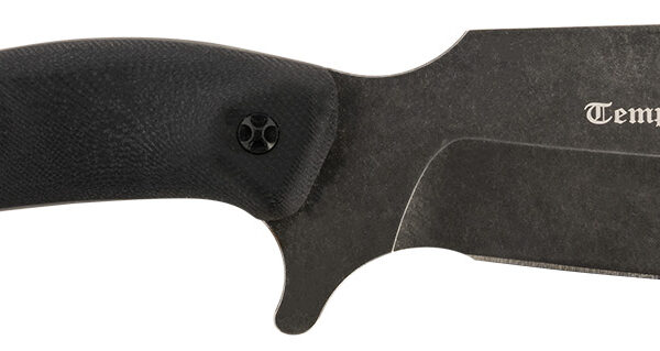 Templar Knife HBK321 Reagan Field Dressing 4.60″ Fixed Gut Hook Plain Powder Coated D2 Steel Blade/ 4.55″ Black G10 Handle