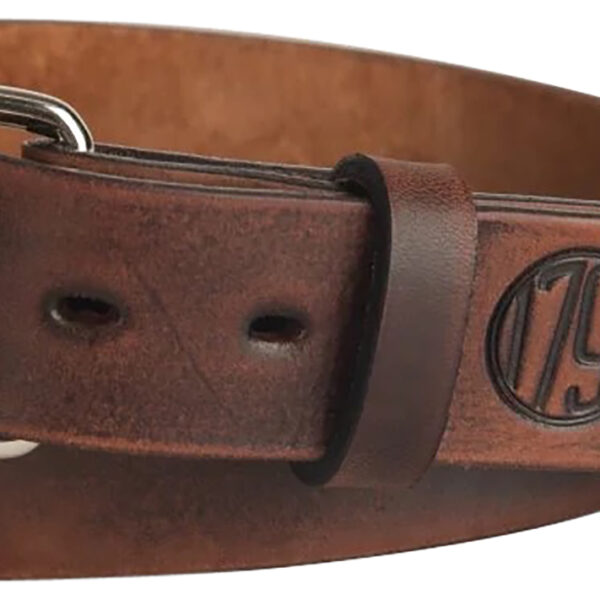 1791 Gunleather BLT013438VTGA 01 Gun Belt Vintage Leather 34/38 1.50″ Wide Buckle Closure