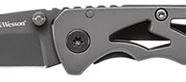 Smith & Wesson Knives CK400CP Skeletonized  2.20″ Folding Drop Point Plain Stainless Steel Blade 3.20″ Handle Includes Pocket Clip