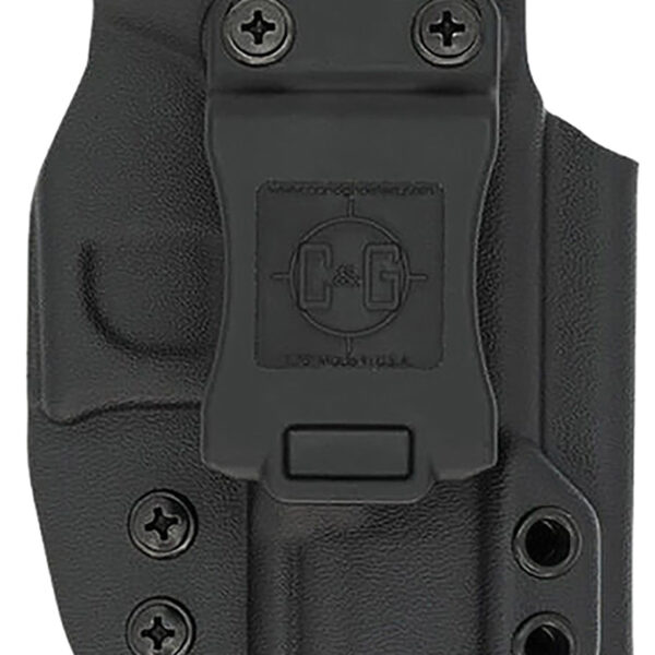 C&G Holsters 1864100 Covert  IWB Black Kydex Belt Clip Fits 1911 3.5″ Right Hand