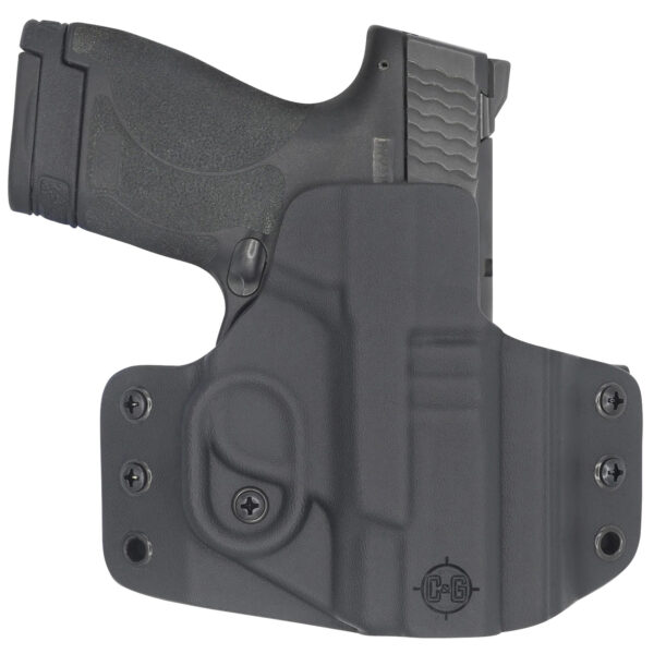 C&G Holsters 0524100 Covert  OWB Black Kydex Belt Loop Fits M&P Shield 9/40 3.1″