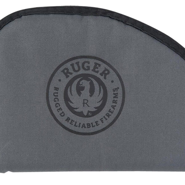 Ruger 27452 Rugged Pistol Case 10″ Long Black/Gray Holds 1 Polyester