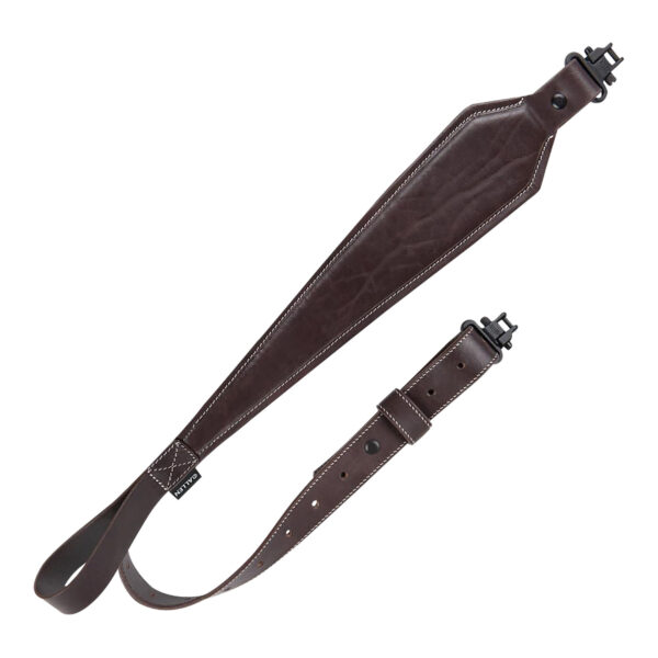 Heritage Cases 8511 Plain Dark Leather  Dark Mahogany Leather 28″-35″ OAL Rifle
