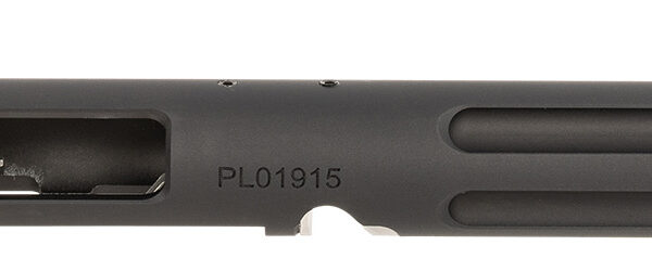 Tactical Solutions PLIV6TEMBRF Pac-Lite Barrel & Receiver 22 LR 6″ Fluted Threaded Black Anodized Chrome Moly Steel, Fits Ruger 22/45/Mark IV/Mark IV 22/45