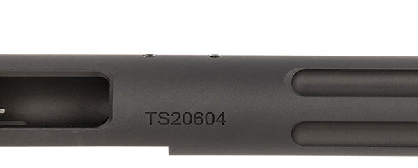 Tactical Solutions PL6TEMBRF Pac-Lite Barrel & Receiver 22 LR 6″ Fluted Threaded Black Anodized Chrome Moly Steel, Fits Ruger 22/45/Mark I/II/III