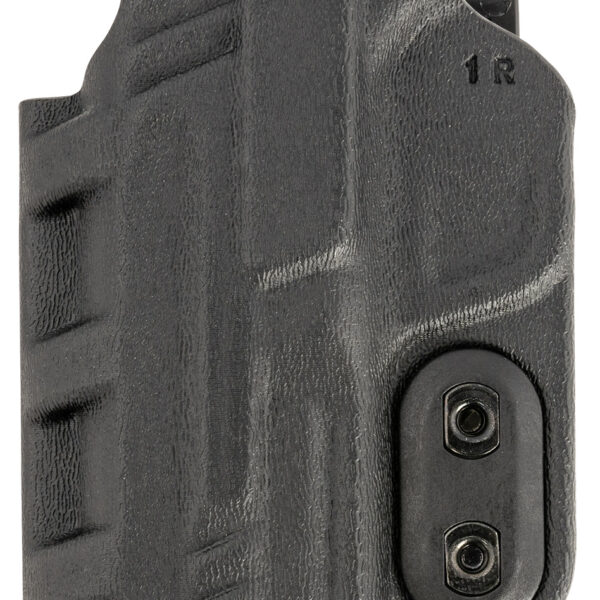 DeSantis Gunhide 137KJ1RZ0 Slim-Tuk  IWB Black Kydex Belt Clip Fits S&W M&P 9 Shield EZ Belt 1.75″ Wide Ambidextrous