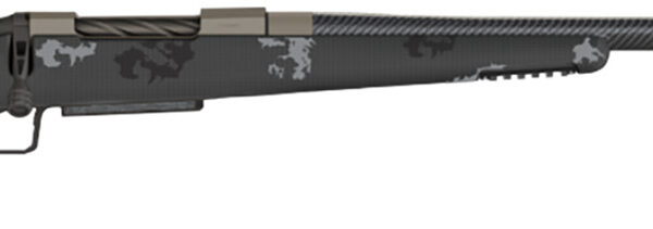 Fierce Firearms FCTRXP308WIN20TP CT Rival XP 308 Win 4+1 20″ C3 Carbon Fiber, Tungsten Gray Titanium Rec, Phantom Camo Carbon Fiber Rival Stock with Adj. Cheek Piece, Radial TI Muzzle Brake