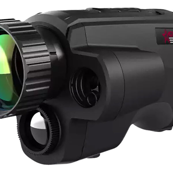 AGM Global Vision 7142510001306FL6 Fuzion LRF TM50-640 Thermal Monocular Black 3-24x 50mm 640×512, 50 Hz Resolution Zoom 1x/2x/4x/8x Features Laser Rangefinder