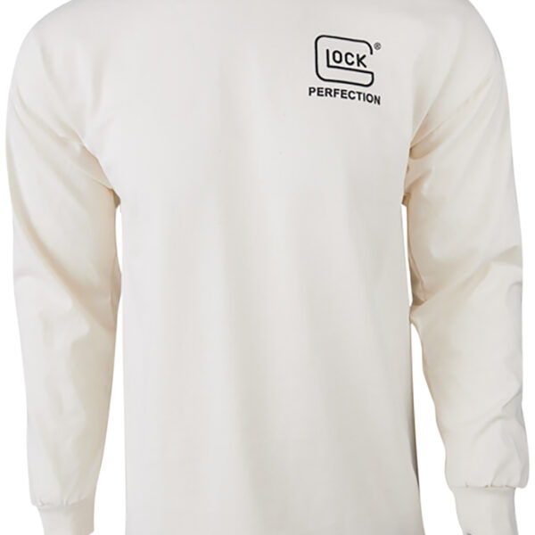 Glock AP96072 Born In Austria Tan Pre-Shrunk Cotton Long Sleeve Medium