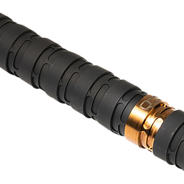 Q LLC SILE9BLACK Erect9r 9mm Luger 1.37″ Black Aluminum w/Stainless Steel Baffles 1/2″-28 tpi