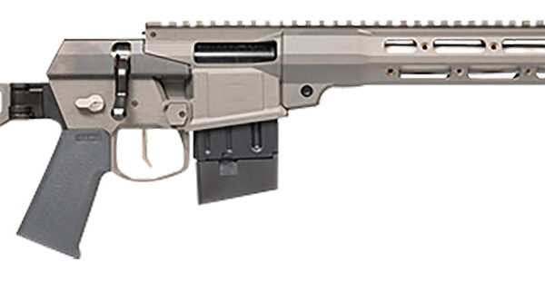 Q LLC MINIFIX55616INGRAY Mini Fix 5.56x45mm NATO 16″ Tapered Barrel, Gray, Fully Adjustable Folding Stock, Magpul K Grip, 15″ Q-Sert Handgaurd, AR/M4 Style Mag, Cherry Bomb Brake, Ambi Controls